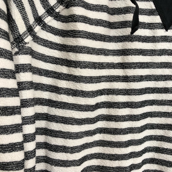 Nordstrom Andrea Jovine Stripe CrewNeck Sweatshirt - Picture 4 of 5